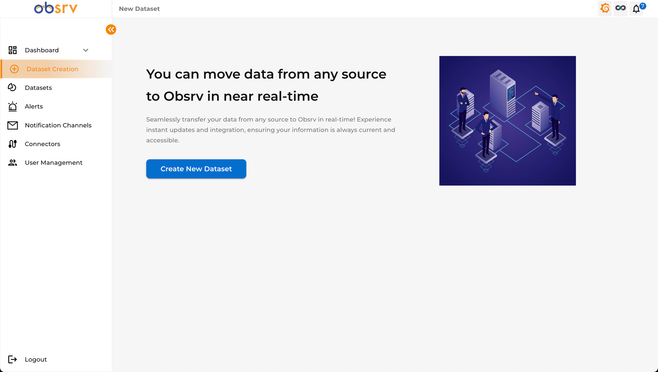 Dataset Creation landing page